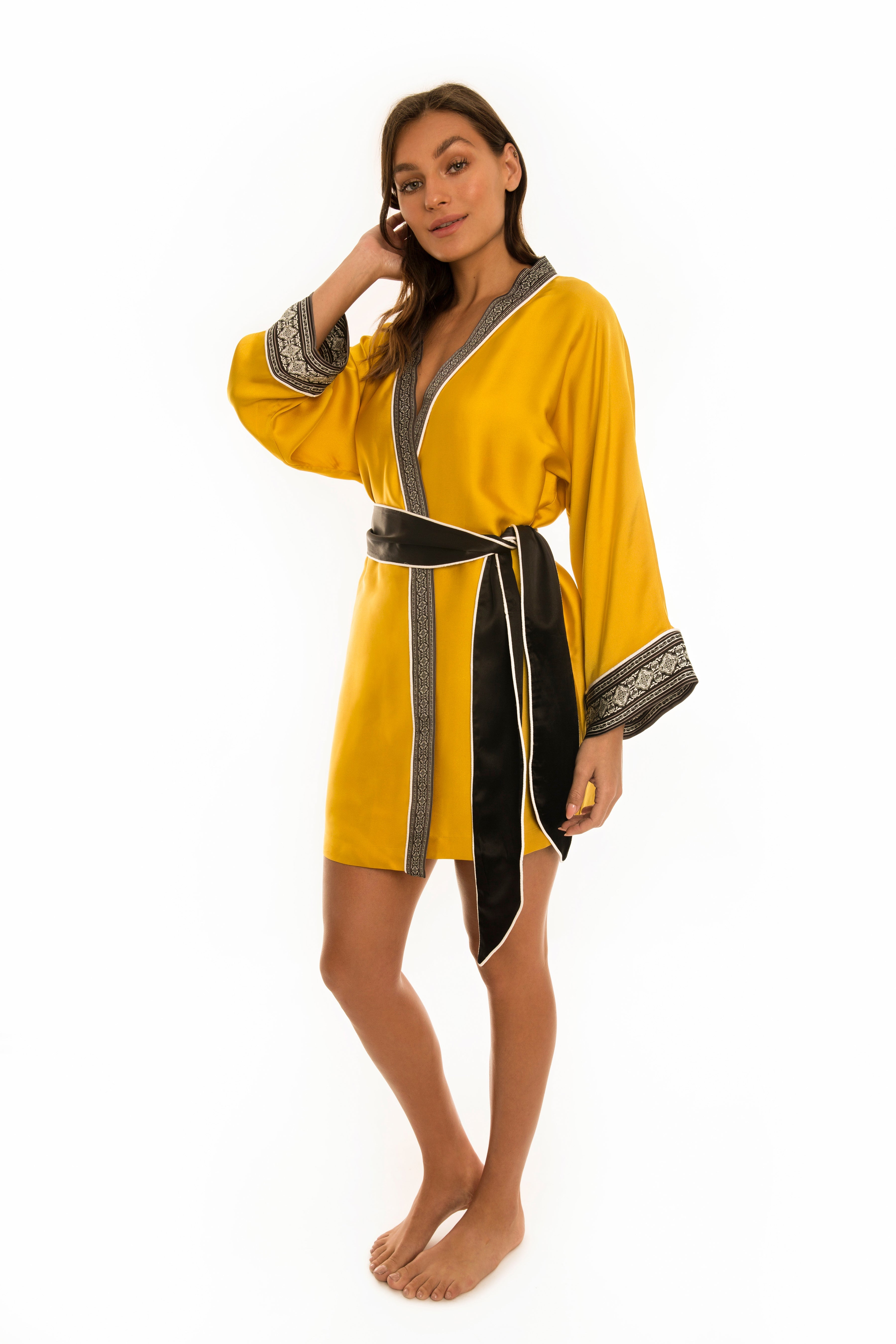 Tiger Silk Kimono-Secrets & Silk