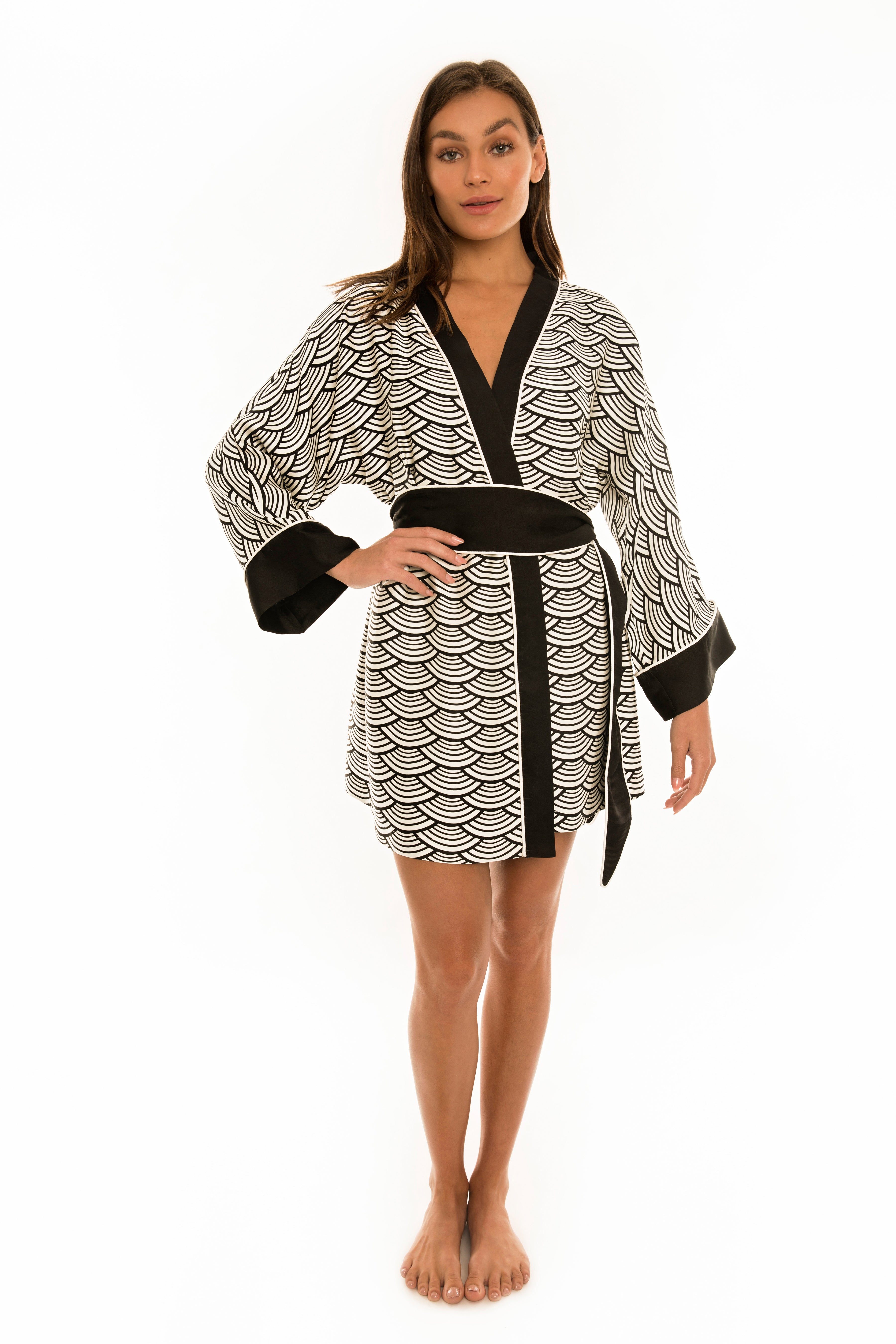 Classic Silk Kimono-Secrets & Silk