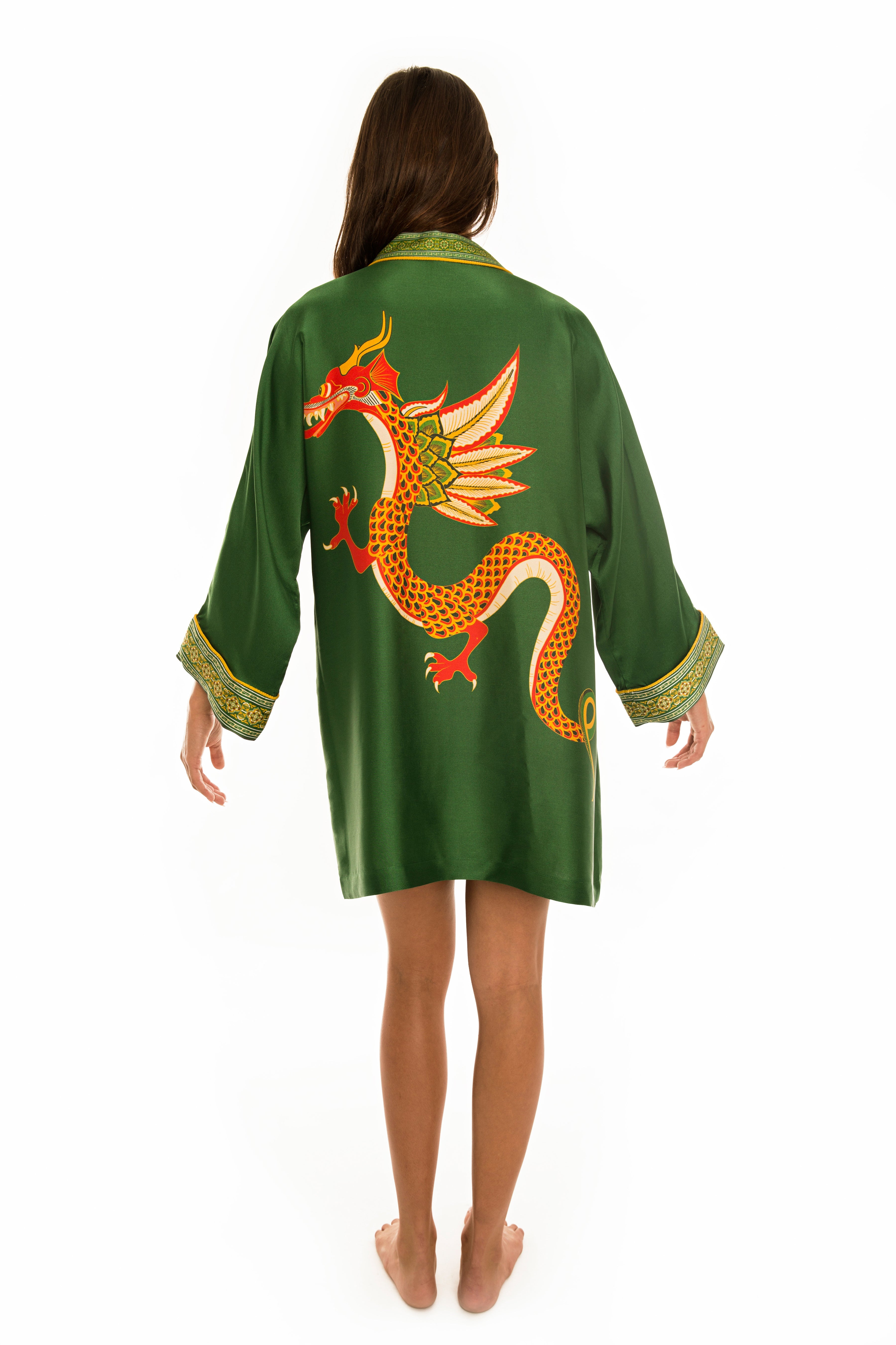 Dragon Silk Kimono-Secrets & Silk